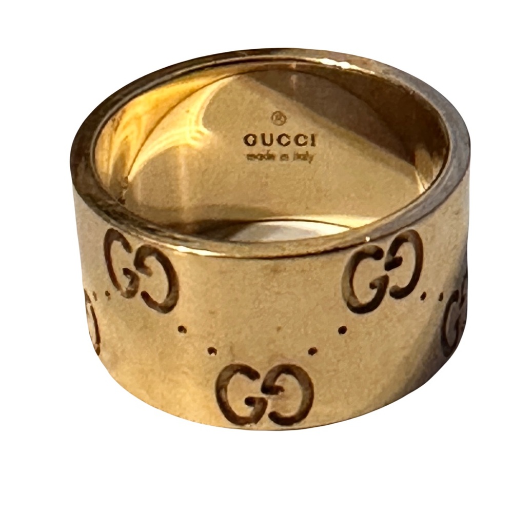 Gucci Icon 18K yellow gold women’s ring - Picture 4 of 6